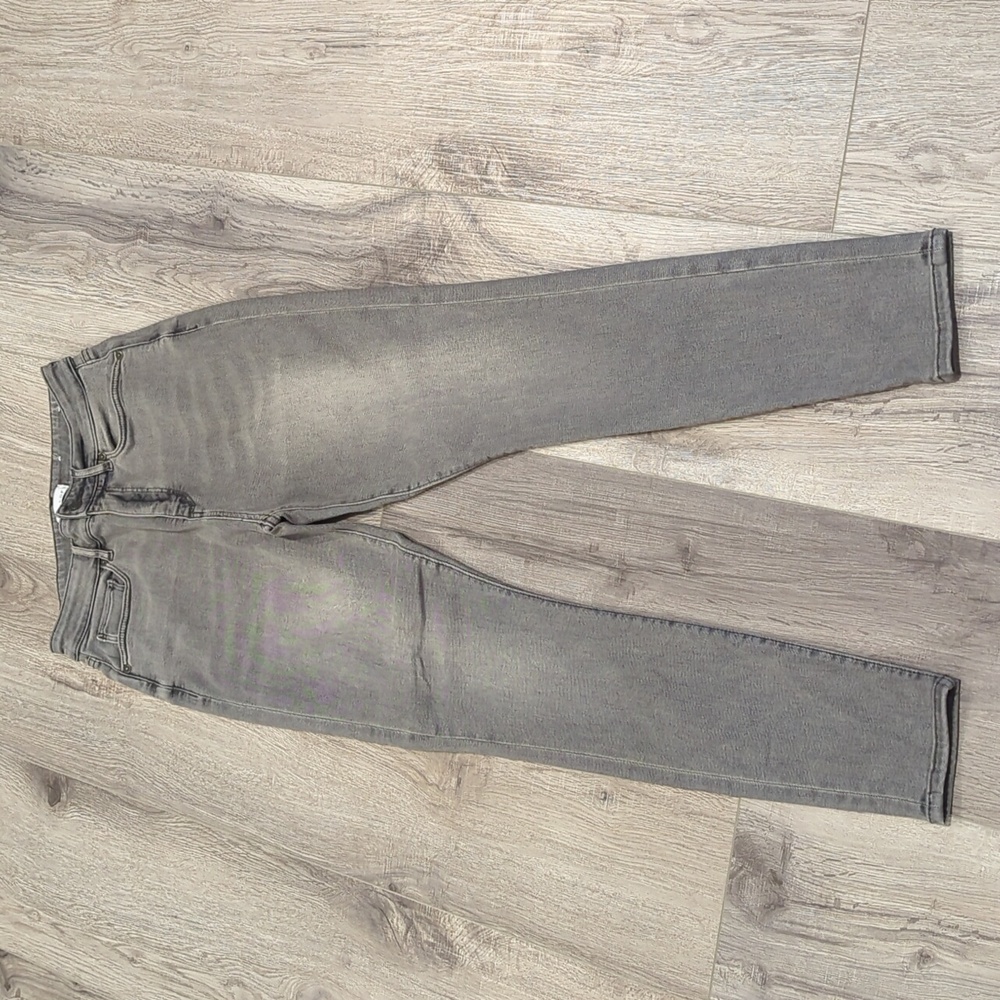 Loft Grey High Rise Skinny Jeans - Picture 2 of 11